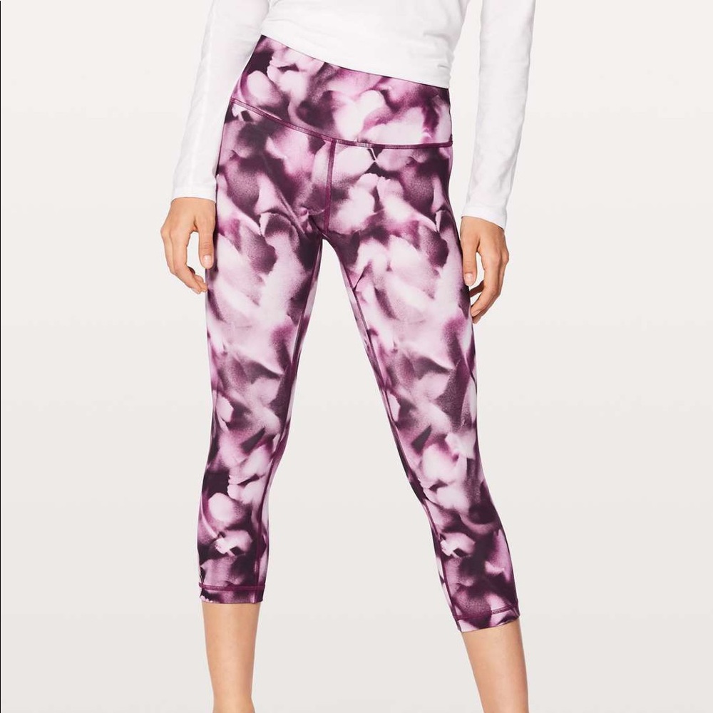 Lululemon Wunder Under Crop Hi-Rise pant 21”